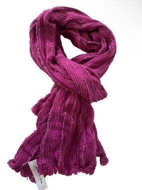 NEW- Womens Anna & Ava Berry Spring Viscose Scarf $58